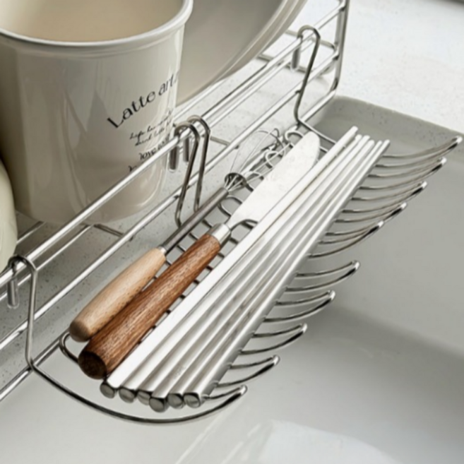 요니크 걸이형 물빠짐 수저걸이, 2개