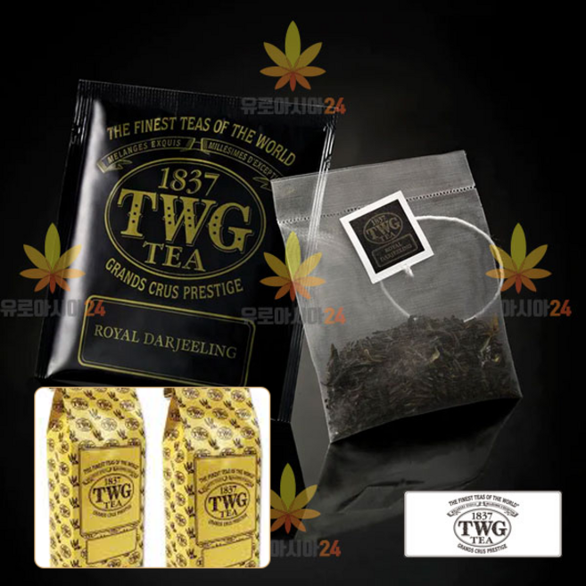 TWG 럭셔리 실크 50티백 셀렉션 대용량 로얄다즐링(Royal Darjeeling)