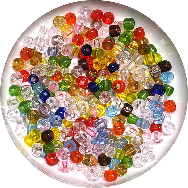 Bead 글래스 4mm 씨드비즈 한팩 100g 컬러선택, 믹스