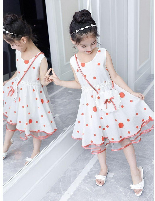 good 夏裝2025新款韓版連衣裙超洋氣兒童露背公主裙夏季小女孩裙子
