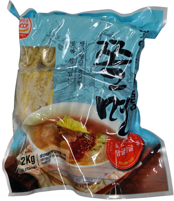 푸드마을 냉동 쫄면 2kg 10인분 사리 국수, 1개
