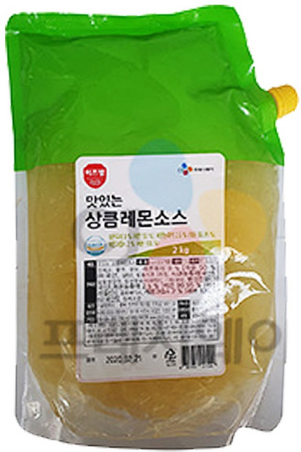 CJ 이츠웰 상큼레몬소스 2kg, 1개