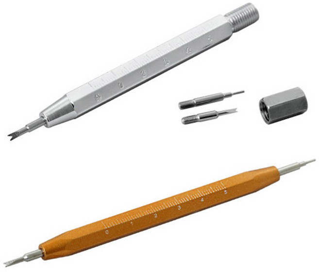 시계공구 핀제거툴바 A형 B형 (자 기능포함)