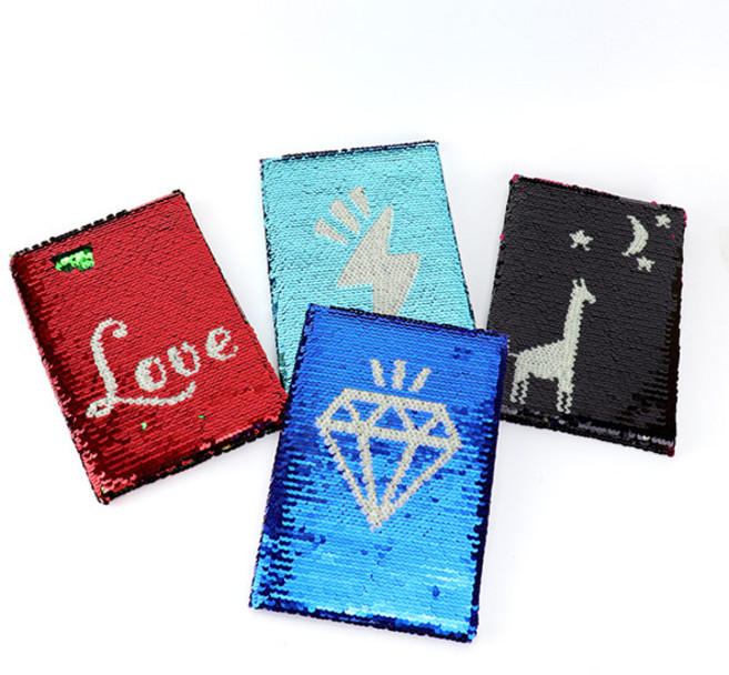 야광 스팽글노트 다이어리