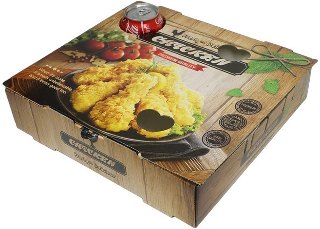 [일용상회]치킨박스 HC 대 310x290x70mm 100개 합지, 1개