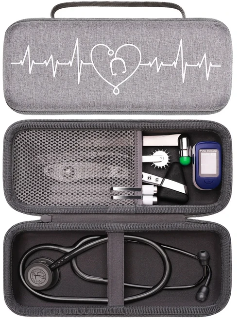 3M Littmann Master Cardiology IIIIIIV용 LTGEM 청진기 케이스 Classic III 5308용 청진기 보관 가방(케이, 04 type8