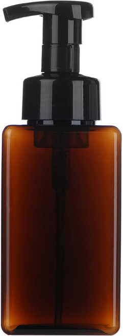 [10-25개묶음판매] 친환경 PETG 사각 거품용기 250ml 450ml 허브스프레이공병, 450ml 갈색용기, 12개