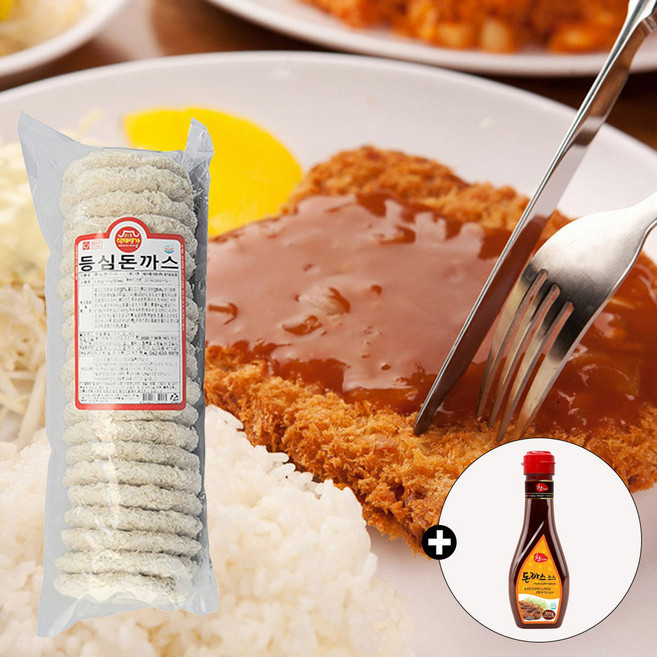 식재명가 등심돈까스 2.6kg + 우리식품 돈까스소스 300g, 1개