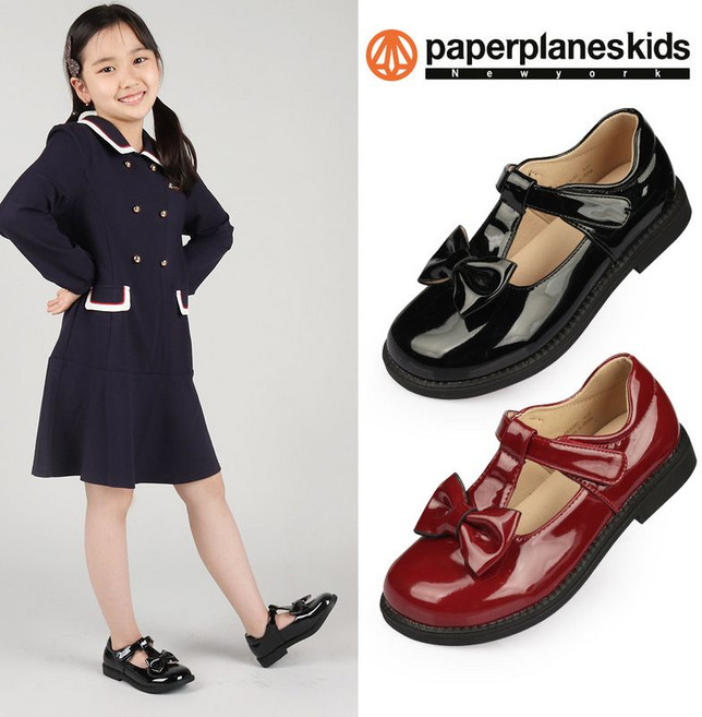 페이퍼플레인키즈 키즈 여아 구두 아동 유아 아기 어린이 아동화 공주 남아 슈즈 합창단 단체화