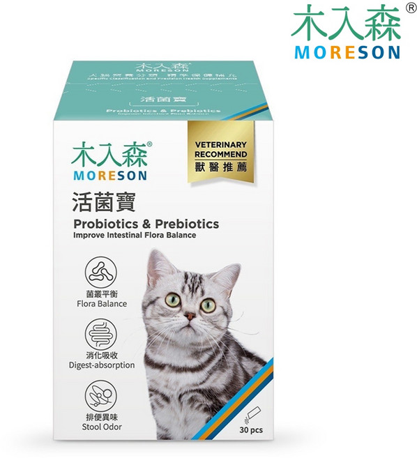 木入森 貓咪活菌寶 貓益生菌 腸胃保健, 1個