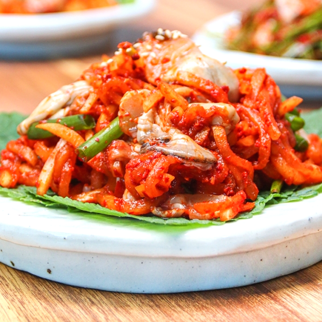 통영 굴 무생채 무침, 2개, 1kg