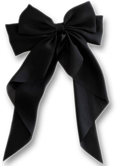 하이유니 [소녀감성] 트렌디 살랑살랑 왕리본 자동핀 헤어핀