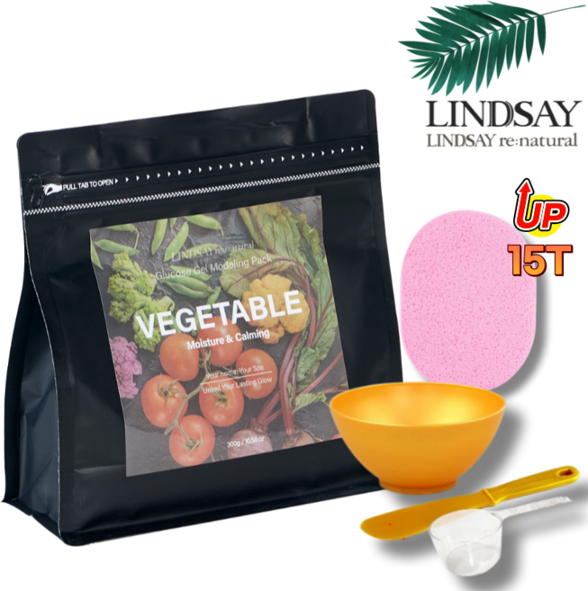 린제이 리네추럴 베지터블 모델링팩 마스크팩 400g 프리미엄 패키지, 1개, 1개입