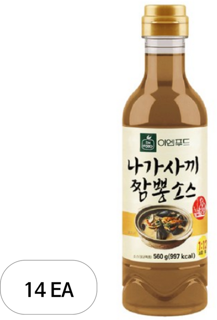 이엔푸드 나가사끼 짬뽕소스, 470ml, 14개