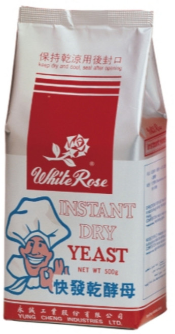白玫瑰 即溶快發乾酵母 500g, 1個