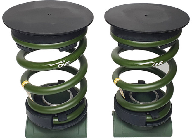 그랜드스타렉스 3밴 콜밴 캠핑카 온프 판스프링 보강 코일스프링 강성 업스프링 승차감개선, B타입, 소프트타입-1인치, 1개