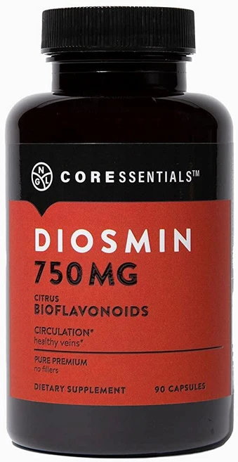 NGL Pure Diosmin 750mg - 혈액 순환 다리 정맥 건강을 위한 시트러스 바이오플라보노이드 순도 보장 90캡슐, 90정, 1개 - 쿠팡