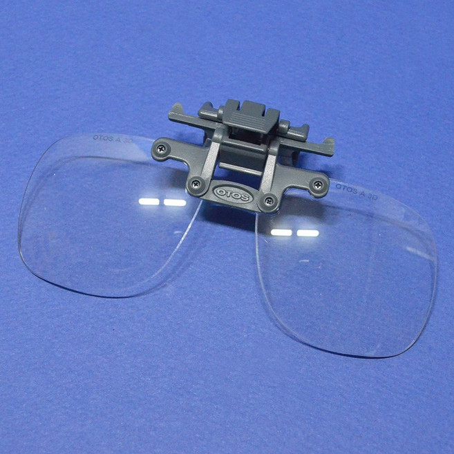 오토스 클립형안경 C-712A 8352219 안전안경 보안경 보호안경, 1개