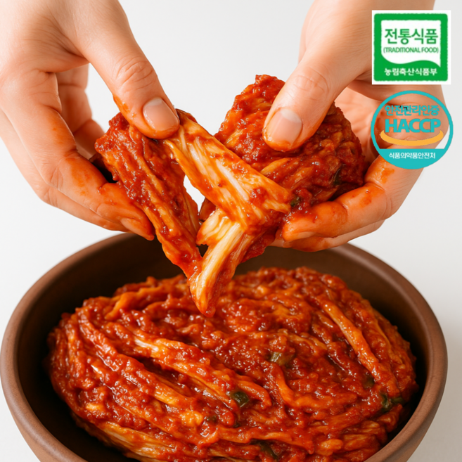 [청율] 김치맛집 HACCP인증 국내산 전라도 포기 배추김치 한정판매, 5kg, 1개