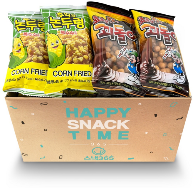 꾀돌이 40g 8개 + 논두렁 45g 8개, 1개