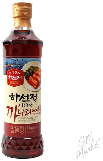 하선정 서해안 까나리 액젓 김장 김치 겉절이 반찬 국물 요리 양념 감칠맛 1kg 감칠맛액젓