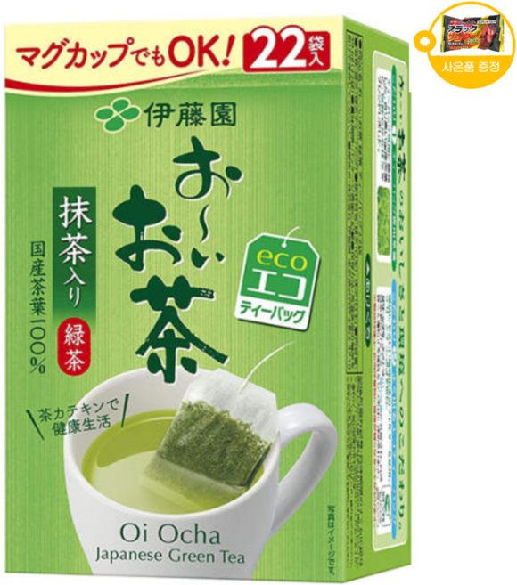 일본 이토엔 오이오차 티백 사은품 추가증정, 1개, 20개입, 36g