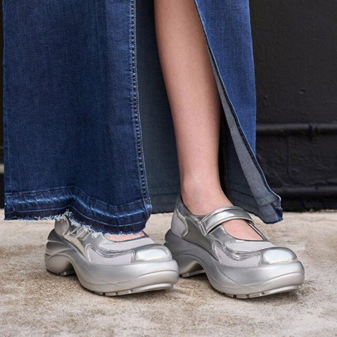 찰스앤키스 메탈릭 커브 플랫폼 메리제인 3colors CK17090040012355266