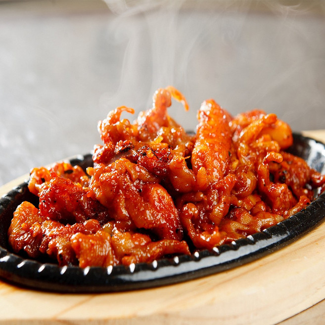 마미레 숯불 양념 무뼈 닭발(순한맛) 200g 특제 HACCP인증, 2개