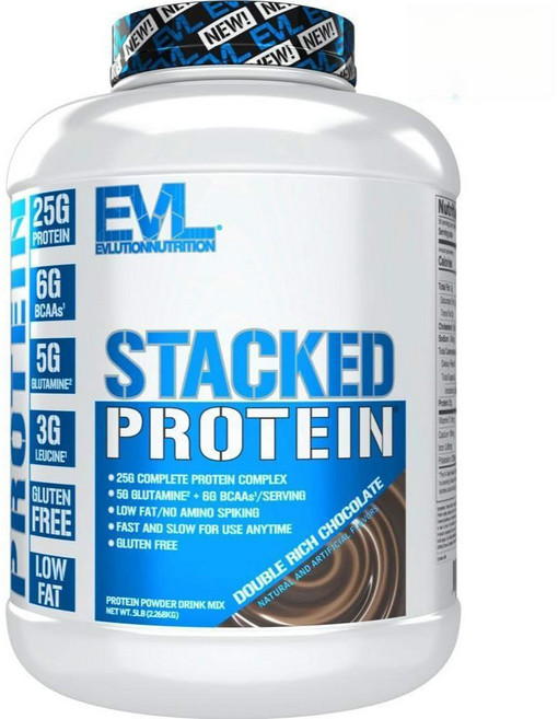 Evlution 스택 프로틴 단백질 파우더 더블리치초콜릿 2.2kg, 1개