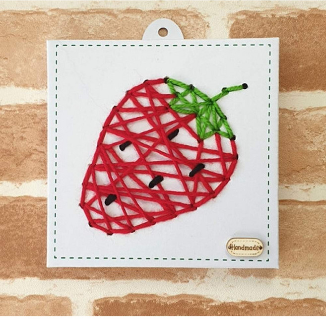 아트롤링 [아트롤링]스트링아트 딸기, 1개