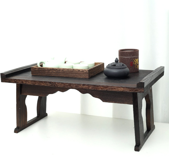 러블리썬 다과상 호족반 원목 개다리소반 손님 차상 좌상 접이식