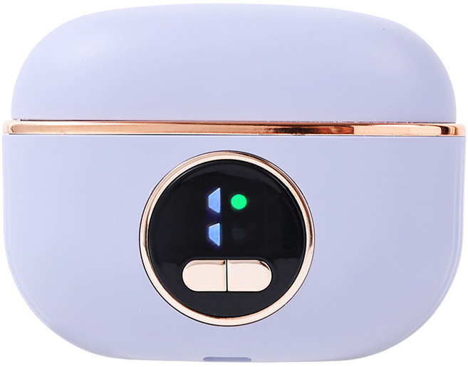 듀얼헤드 전동 자동손톱깍이 휴대용 네일케어 3단계 속도조절 손발톱정리 그라인더 네일트리머, 1개, 퍼플