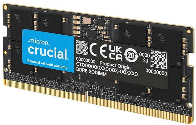 중요한 64GB 4800MHZ 메모리 노트북 RAM DDR5 2X32GB CL40 키트