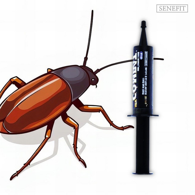 일본바퀴벌레약 독먹이젤 바퀴벌레치약 바퀴벌레독먹이제 농사일개미살충제겔, 1개, 1g, 1ml