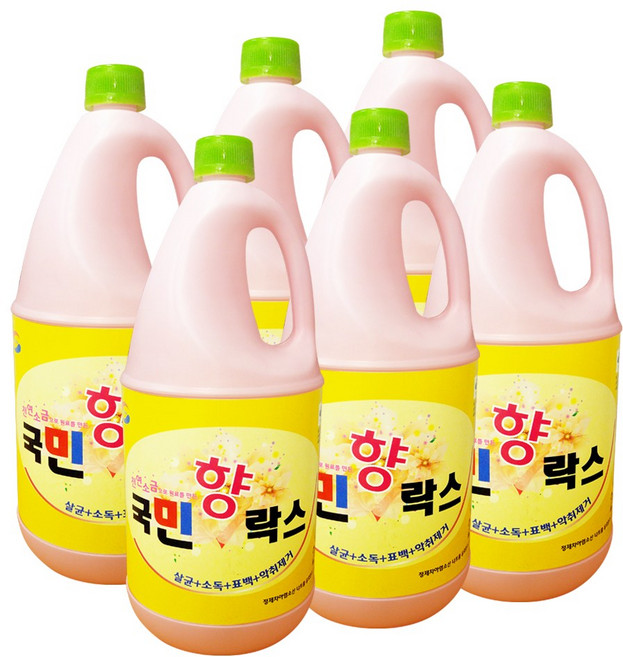 국민락스 향락스 2L*6, 6개, 2L