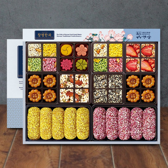 창평한과 2호 면앙정 2단 선물세트, 348g, 1세트