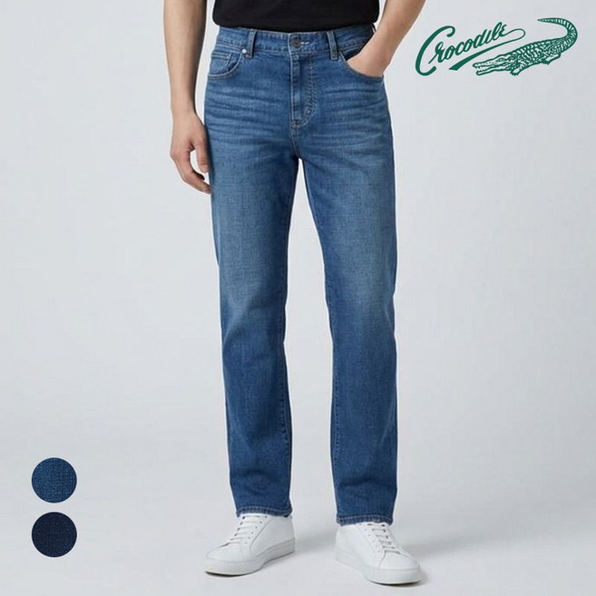 크로커다일 봄 인디고 데님팬츠 CDAA5PC9501