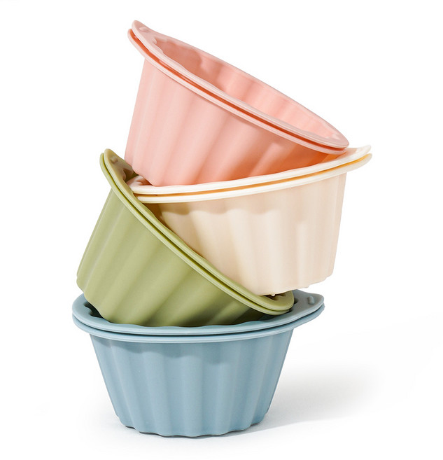 아띠래빗 쏙쏙 실리콘 머핀틀 소 4종 x 2P 세트, 2세트