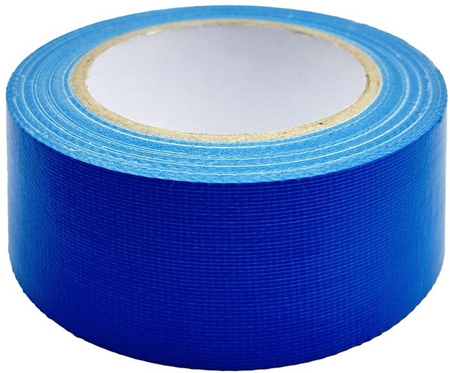 일본산 잔사없는 우벤테이프 보양용 테이프 청색 48mmx25M, 2개