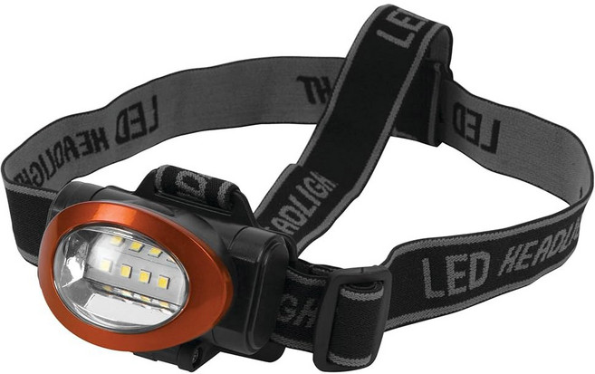 성능 도구 W2374 180 루멘 슈퍼 브라이트 4 LED 레드 헤드램프(헤드램프 1개로 판매), 180 Lumen 4 LED Headlamp - Red, 1개, 180 Lumen 4 LED Headlamp - Red