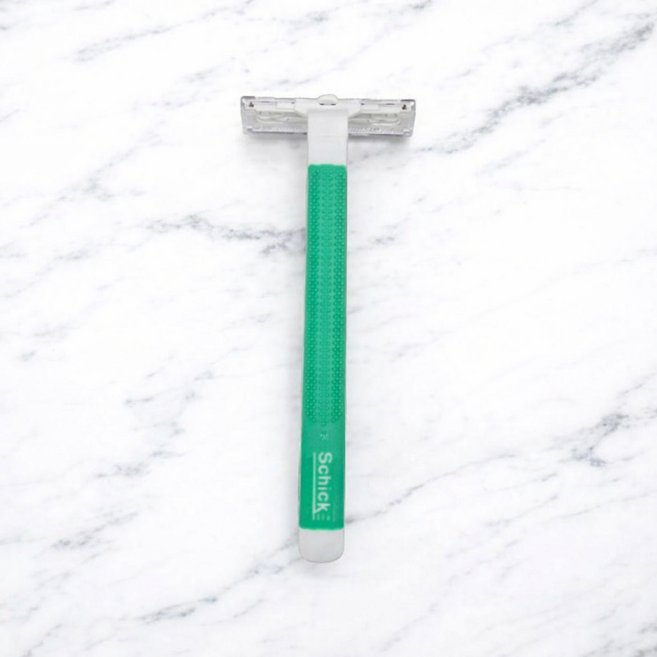 제이인터내셔널 쉬크 일회용 2중날 면도기 100세트 호텔 모텔 사우나 여행 업소용, 100개