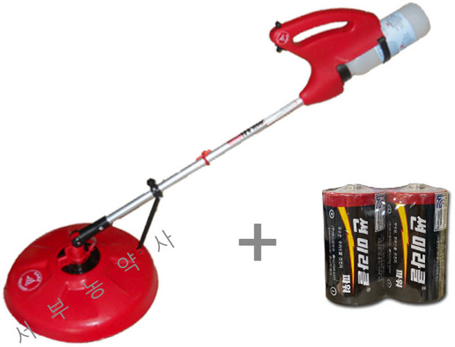 풀미후드 헛골용(갓있음) 신형 하이로드 제초제 원액살포기 자동분무기 농약 분무기 (전용 건전지포함), 1개