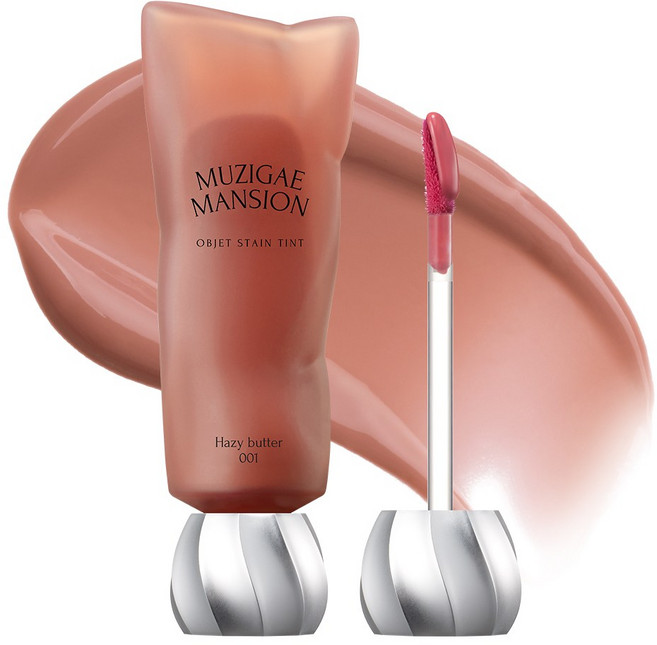 [공식몰] 무지개맨션 오브제 스테인 틴트 10종, 001 헤이지 버터, 1개