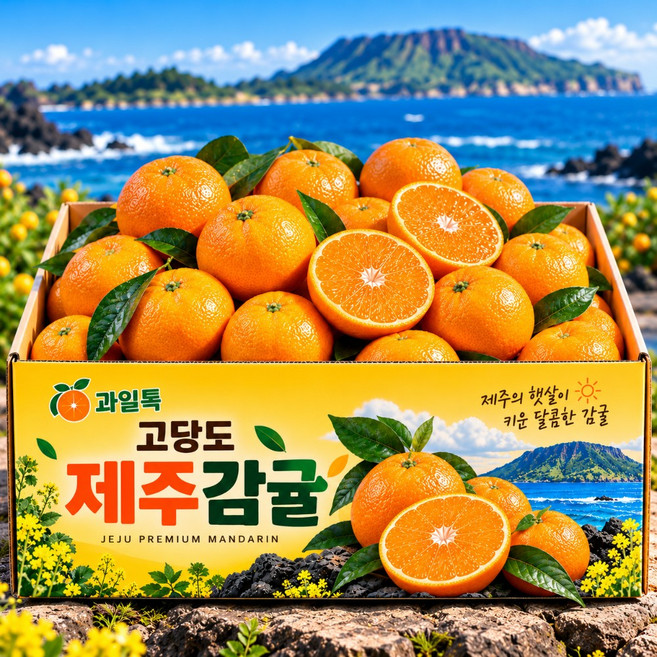 [하루50박스] 단독특가 12brix 고당도 제주 감귤, 1박스, 3kg