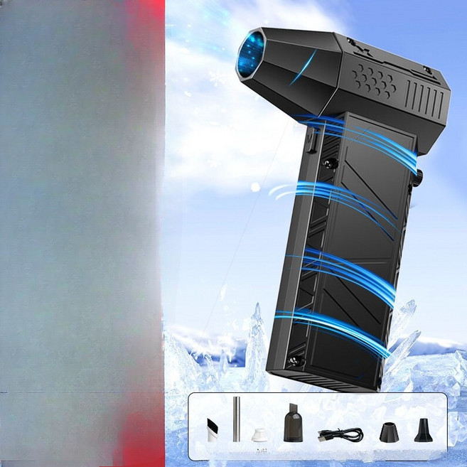 초강력 미니 에어건 제트건 터보팬 X6PRO, 컬러박스 기기+짧은노즐 긴노즐 선+케이스+청소케이스 X, 단일 모델