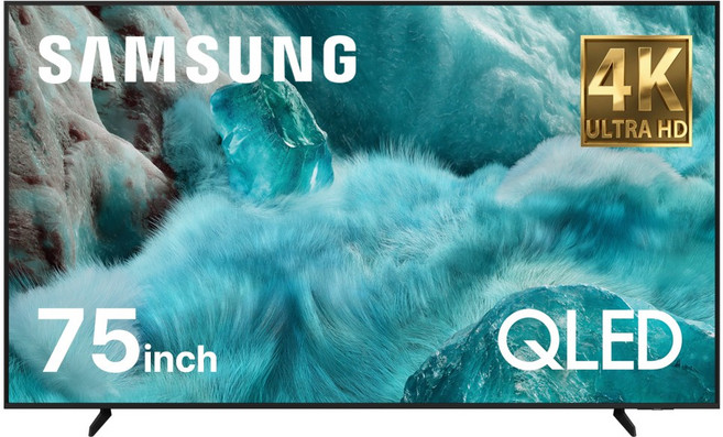 삼성전자 QLED Q7F UHD 4K 스마트 TV, 스탠드형, 189cm(75인치), 방문설치