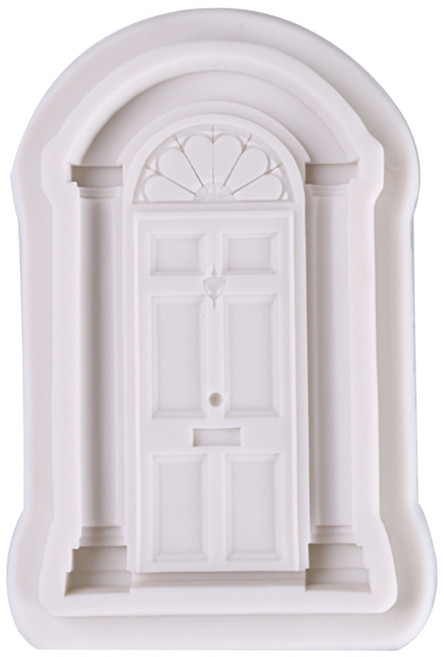 초콜릿 캔디 설탕 공예 절묘한 문 모양 붙여 넣기 금형 케이크 장식 도구 가족 예술 실리콘 비누 금형 주방, 라이트 그레이