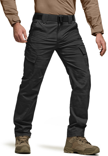 CQR 스판 립스탑 밀리터리 카고바지 작업복 CQ-TLP730