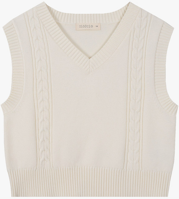 [일로딜로] 모던 v넥 베스트 IDVK26150_7358