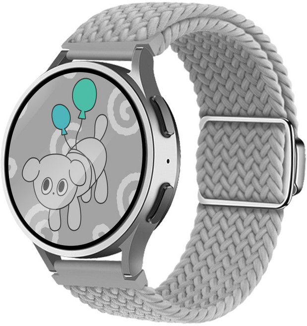 아이메이드잇 갤럭시워치 솔로루프 마그네틱 스트랩, 그레이, 1개